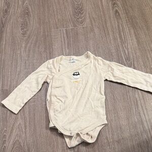 Colored Organics Soft Cream Baby Onesie